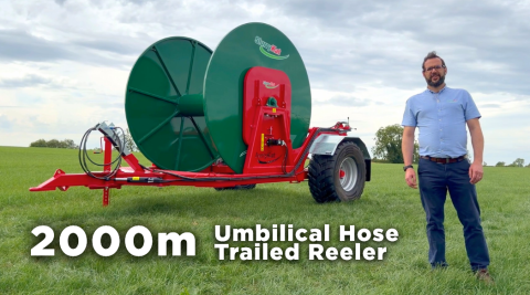 2000m Umbilical Hose Trailed Reeler