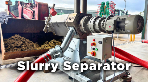 DODA Slurry Separator In Action!