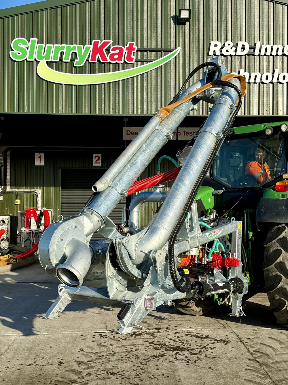 SlurryKat Skorpion-menger met DODA HD45-pomp