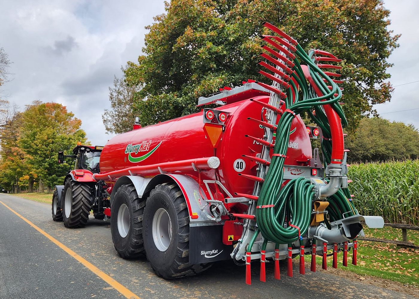 Autocisterna per liquami a doppio asse SlurryKat