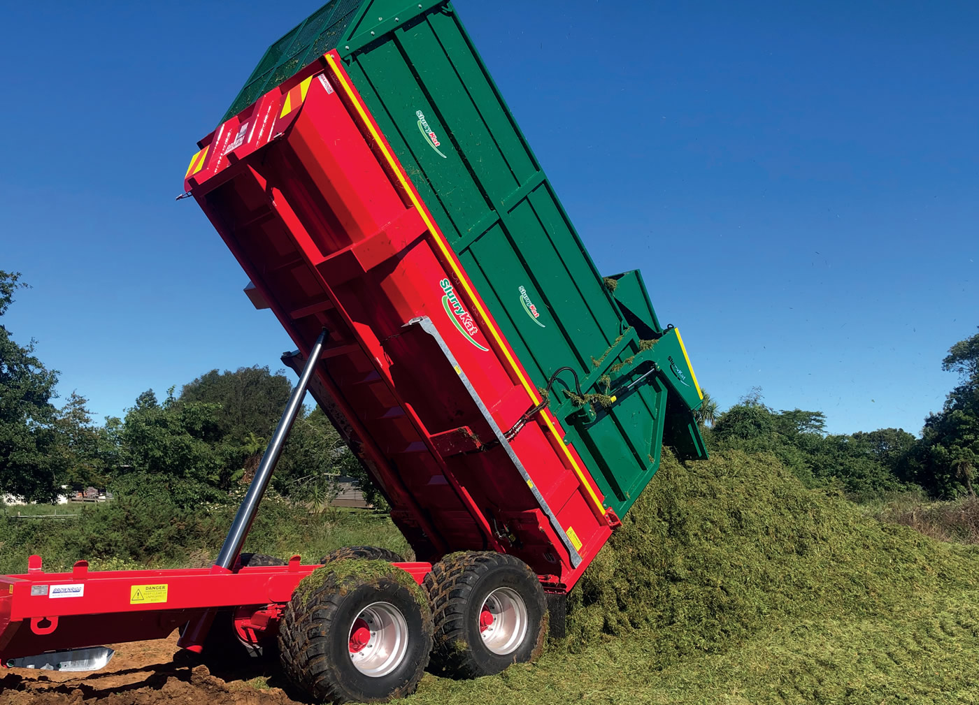 SlurryKat Silage Trailer SDT - billenős